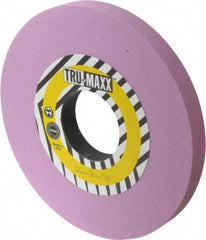 Tru-Maxx - 10" Diam x 3" Hole x 1" Thick, K Hardness, 60 Grit Surface Grinding Wheel - Aluminum Oxide, Type 1, Medium Grade, 2,483 Max RPM, Vitrified Bond, No Recess - Apex Tool & Supply