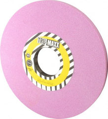 Tru-Maxx - 12" Diam x 3" Hole x 3/4" Thick, J Hardness, 46 Grit Surface Grinding Wheel - Aluminum Oxide, Type 1, Coarse Grade, 2,069 Max RPM, Vitrified Bond, No Recess - Apex Tool & Supply