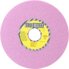 Tru-Maxx - 7" Diam x 1-1/4" Hole x 1/4" Thick, K Hardness, 46 Grit Surface Grinding Wheel - Aluminum Oxide, Type 1, Coarse Grade, 3,600 Max RPM, Vitrified Bond, No Recess - Apex Tool & Supply
