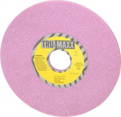 Tru-Maxx - 7" Diam x 1-1/4" Hole x 1/4" Thick, J Hardness, 46 Grit Surface Grinding Wheel - Aluminum Oxide, Type 1, Coarse Grade, 3,600 Max RPM, Vitrified Bond, No Recess - Apex Tool & Supply