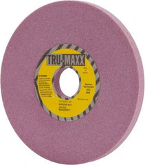 Tru-Maxx - 7" Diam x 1-1/4" Hole x 1/2" Thick, K Hardness, 60 Grit Surface Grinding Wheel - Aluminum Oxide, Type 1, Medium Grade, 3,600 Max RPM, Vitrified Bond, No Recess - Apex Tool & Supply
