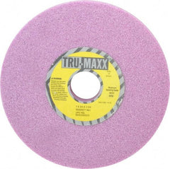 Tru-Maxx - 7" Diam x 1-1/4" Hole x 3/4" Thick, I Hardness, 46 Grit Surface Grinding Wheel - Aluminum Oxide, Type 1, Coarse Grade, 3,600 Max RPM, Vitrified Bond, No Recess - Apex Tool & Supply