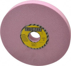 Tru-Maxx - 8" Diam x 1-1/4" Hole x 1" Thick, I Hardness, 60 Grit Surface Grinding Wheel - Aluminum Oxide, Type 1, Medium Grade, 3,600 Max RPM, Vitrified Bond, No Recess - Apex Tool & Supply