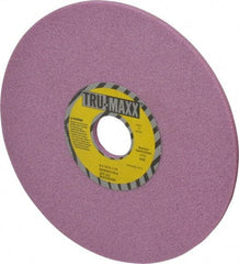 Tru-Maxx - 8" Diam x 1-1/4" Hole x 1/4" Thick, H Hardness, 46 Grit Surface Grinding Wheel - Aluminum Oxide, Type 1, Coarse Grade, 3,105 Max RPM, Vitrified Bond, No Recess - Apex Tool & Supply