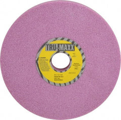 Tru-Maxx - 8" Diam x 1-1/4" Hole x 1" Thick, I Hardness, 46 Grit Surface Grinding Wheel - Aluminum Oxide, Type 1, Coarse Grade, 3,105 Max RPM, Vitrified Bond, No Recess - Apex Tool & Supply