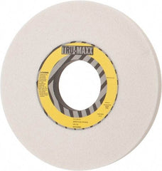 Tru-Maxx - 10" Diam x 3" Hole x 3/4" Thick, I Hardness, 60 Grit Surface Grinding Wheel - Aluminum Oxide, Type 1, Medium Grade, 3,250 Max RPM, Vitrified Bond, No Recess - Apex Tool & Supply