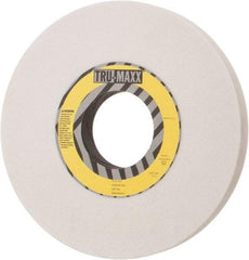 Tru-Maxx - 10" Diam x 3" Hole x 1" Thick, I Hardness, 60 Grit Surface Grinding Wheel - Aluminum Oxide, Type 1, Medium Grade, 3,250 Max RPM, Vitrified Bond, No Recess - Apex Tool & Supply
