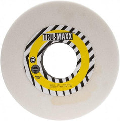 Tru-Maxx - 10" Diam x 3" Hole x 3/4" Thick, I Hardness, 46 Grit Surface Grinding Wheel - Aluminum Oxide, Type 1, Coarse Grade, 3,250 Max RPM, Vitrified Bond, No Recess - Apex Tool & Supply