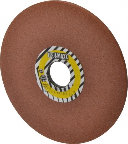 Tru-Maxx - 7" Diam x 1-1/4" Hole x 1/4" Thick, M Hardness, 150 Grit Surface Grinding Wheel - Aluminum Oxide, Type 1, Very Fine Grade, 3,600 Max RPM, Vitrified Bond, No Recess - Apex Tool & Supply