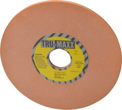 Tru-Maxx - 7" Diam x 1-1/4" Hole x 1/4" Thick, K Hardness, 220 Grit Surface Grinding Wheel - Aluminum Oxide, Type 1, Very Fine Grade, 3,600 Max RPM, Vitrified Bond, No Recess - Apex Tool & Supply