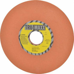 Tru-Maxx - 7" Diam x 1-1/4" Hole x 1/4" Thick, M Hardness, 220 Grit Surface Grinding Wheel - Aluminum Oxide, Type 1, Very Fine Grade, 3,600 Max RPM, Vitrified Bond, No Recess - Apex Tool & Supply