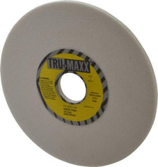 Tru-Maxx - 7" Diam x 1-1/4" Hole x 1/4" Thick, I Hardness, 80 Grit Surface Grinding Wheel - Aluminum Oxide, Type 1, Medium Grade, 3,600 Max RPM, Vitrified Bond, No Recess - Apex Tool & Supply