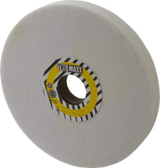 Tru-Maxx - 7" Diam x 1-1/4" Hole x 3/4" Thick, I Hardness, 60 Grit Surface Grinding Wheel - Aluminum Oxide, Type 1, Medium Grade, 3,600 Max RPM, Vitrified Bond, No Recess - Apex Tool & Supply