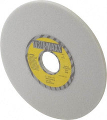 Tru-Maxx - 7" Diam x 1-1/4" Hole x 1/4" Thick, K Hardness, 46 Grit Surface Grinding Wheel - Aluminum Oxide, Type 1, Coarse Grade, 3,600 Max RPM, Vitrified Bond, No Recess - Apex Tool & Supply