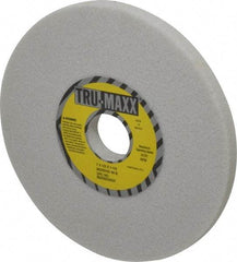 Tru-Maxx - 7" Diam x 1-1/4" Hole x 1/2" Thick, G Hardness, 46 Grit Surface Grinding Wheel - Aluminum Oxide, Type 1, Coarse Grade, 3,600 Max RPM, Vitrified Bond, No Recess - Apex Tool & Supply