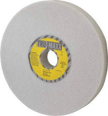 Tru-Maxx - 8" Diam x 1-1/4" Hole x 1" Thick, K Hardness, 46 Grit Surface Grinding Wheel - Aluminum Oxide, Type 1, Coarse Grade, 3,600 Max RPM, Vitrified Bond, No Recess - Apex Tool & Supply