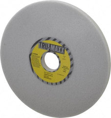 Tru-Maxx - 8" Diam x 1-1/4" Hole x 1/2" Thick, K Hardness, 46 Grit Surface Grinding Wheel - Aluminum Oxide, Type 1, Coarse Grade, 3,600 Max RPM, Vitrified Bond, No Recess - Apex Tool & Supply