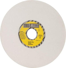Tru-Maxx - 8" Diam x 1-1/4" Hole x 1/4" Thick, K Hardness, 150 Grit Surface Grinding Wheel - Aluminum Oxide, Type 1, Very Fine Grade, 3,600 Max RPM, Vitrified Bond, No Recess - Apex Tool & Supply