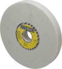 Tru-Maxx - 8" Diam x 1-1/4" Hole x 1" Thick, I Hardness, 46 Grit Surface Grinding Wheel - Aluminum Oxide, Type 1, Coarse Grade, 3,105 Max RPM, Vitrified Bond, No Recess - Apex Tool & Supply