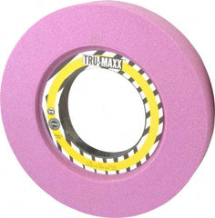 Tru-Maxx - 12" Diam x 5" Hole x 2" Thick, J Hardness, 46 Grit Surface Grinding Wheel - Aluminum Oxide, Type 7, Coarse Grade, 2,069 Max RPM, Vitrified Bond, Two-Side Recess - Apex Tool & Supply