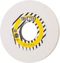 Tru-Maxx - 10" Diam x 3" Hole x 3/4" Thick, G Hardness, 46 Grit Surface Grinding Wheel - Aluminum Oxide, Type 1, Coarse Grade, 2,483 Max RPM, Vitrified Bond, No Recess - Apex Tool & Supply