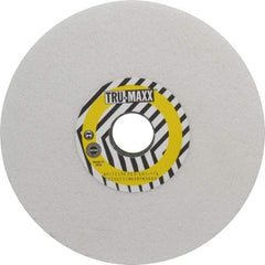Tru-Maxx - 8" Diam x 1-1/4" Hole x 3/4" Thick, G Hardness, 46 Grit Surface Grinding Wheel - Aluminum Oxide, Type 1, Coarse Grade, 3,105 Max RPM, Vitrified Bond, No Recess - Apex Tool & Supply