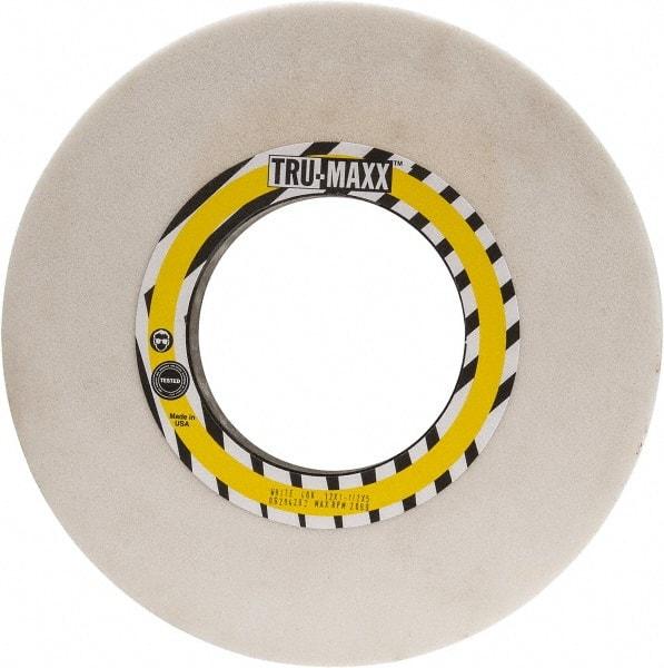 Tru-Maxx - 12" Diam x 5" Hole x 1-1/2" Thick, K Hardness, 46 Grit Surface Grinding Wheel - Aluminum Oxide, Type 5, Coarse Grade, 2,069 Max RPM, Vitrified Bond, One-Side Recess - Apex Tool & Supply