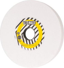 Tru-Maxx - 7" Diam x 1-1/4" Hole x 1" Thick, I Hardness, 60 Grit Surface Grinding Wheel - Aluminum Oxide, Type 5, Medium Grade, 3,600 Max RPM, Vitrified Bond, One-Side Recess - Apex Tool & Supply