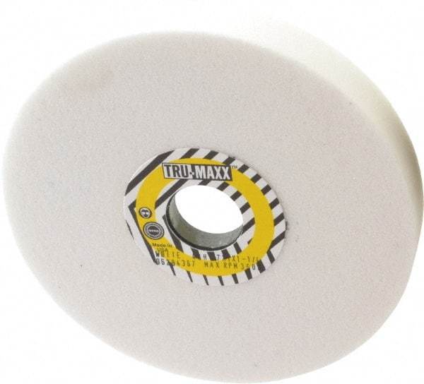 Tru-Maxx - 7" Diam x 1-1/4" Hole x 1" Thick, H Hardness, 46 Grit Surface Grinding Wheel - Aluminum Oxide, Type 5, Coarse Grade, 3,600 Max RPM, Vitrified Bond, One-Side Recess - Apex Tool & Supply