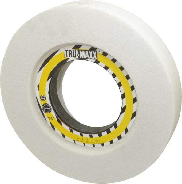 Tru-Maxx - 12" Diam x 5" Hole x 2" Thick, I Hardness, 46 Grit Surface Grinding Wheel - Aluminum Oxide, Type 7, Coarse Grade, 2,705 Max RPM, Vitrified Bond, Two-Side Recess - Apex Tool & Supply