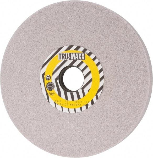 Tru-Maxx - 8" Diam x 1-1/4" Hole x 1" Thick, I Hardness, 46 Grit Surface Grinding Wheel - Aluminum Oxide, Type 5, Coarse Grade, 3,600 Max RPM, Vitrified Bond, One-Side Recess - Apex Tool & Supply