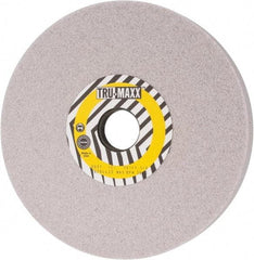 Tru-Maxx - 8" Diam x 1-1/4" Hole x 1" Thick, I Hardness, 46 Grit Surface Grinding Wheel - Aluminum Oxide, Type 5, Coarse Grade, 3,600 Max RPM, Vitrified Bond, One-Side Recess - Apex Tool & Supply