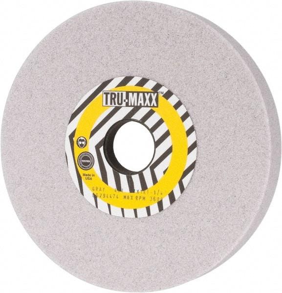 Tru-Maxx - 7" Diam x 1-1/4" Hole x 1" Thick, I Hardness, 46 Grit Surface Grinding Wheel - Aluminum Oxide, Type 5, Coarse Grade, 3,600 Max RPM, Vitrified Bond, One-Side Recess - Apex Tool & Supply