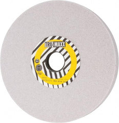 Tru-Maxx - 8" Diam x 1-1/4" Hole x 1" Thick, I Hardness, 60 Grit Surface Grinding Wheel - Aluminum Oxide, Type 5, Medium Grade, 3,600 Max RPM, Vitrified Bond, One-Side Recess - Apex Tool & Supply