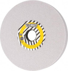 Tru-Maxx - 8" Diam x 1-1/4" Hole x 1" Thick, K Hardness, 60 Grit Surface Grinding Wheel - Aluminum Oxide, Type 5, Medium Grade, 3,600 Max RPM, Vitrified Bond, One-Side Recess - Apex Tool & Supply