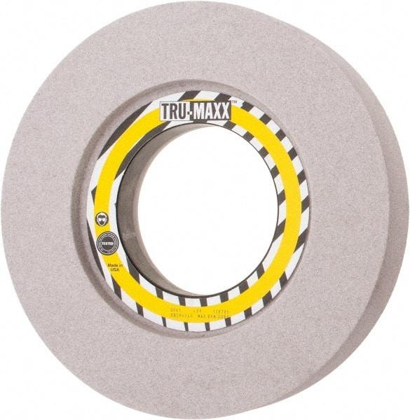 Tru-Maxx - 12" Diam x 5" Hole x 2" Thick, H Hardness, 46 Grit Surface Grinding Wheel - Aluminum Oxide, Type 7, Coarse Grade, 2,069 Max RPM, Vitrified Bond, Two-Side Recess - Apex Tool & Supply