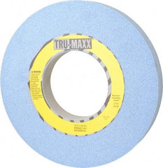 Tru-Maxx - 12" Diam x 5" Hole x 1-1/2" Thick, I Hardness, 46 Grit Surface Grinding Wheel - Ceramic, Type 1, Coarse Grade, 2,705 Max RPM, Vitrified Bond, No Recess - Apex Tool & Supply