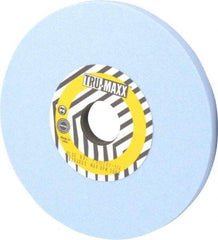 Tru-Maxx - 7" Diam x 1-1/4" Hole x 1/2" Thick, J Hardness, 80 Grit Surface Grinding Wheel - Ceramic, Type 1, Medium Grade, 3,600 Max RPM, Vitrified Bond, No Recess - Apex Tool & Supply