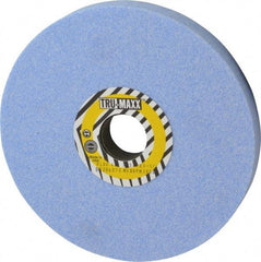 Tru-Maxx - 7" Diam x 1-1/4" Hole x 3/4" Thick, I Hardness, 46 Grit Surface Grinding Wheel - Ceramic, Type 1, Coarse Grade, 3,600 Max RPM, Vitrified Bond, No Recess - Apex Tool & Supply