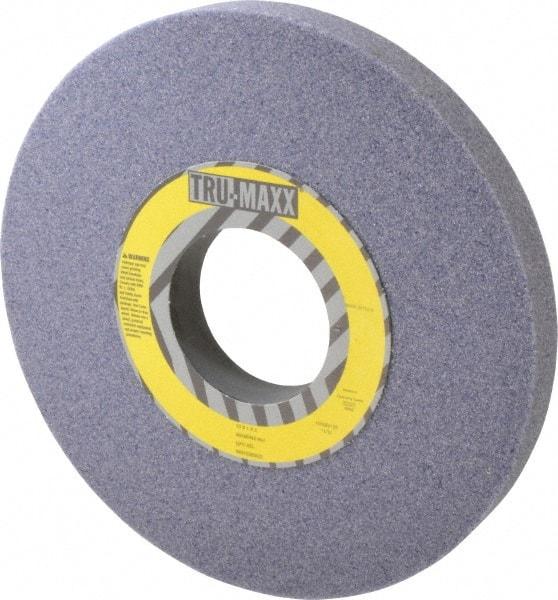 Tru-Maxx - 10" Diam x 3" Hole x 1" Thick, I Hardness, 46 Grit Surface Grinding Wheel - Aluminum Oxide, Type 1, Coarse Grade, 3,250 Max RPM, Vitrified Bond, No Recess - Apex Tool & Supply
