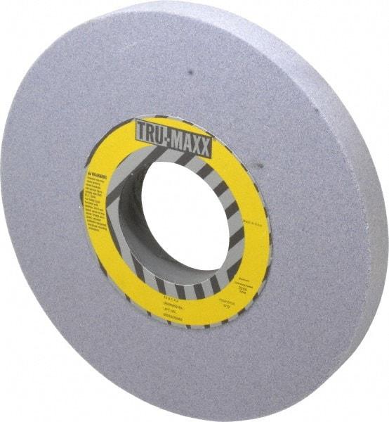 Tru-Maxx - 10" Diam x 3" Hole x 1" Thick, I Hardness, 60 Grit Surface Grinding Wheel - Aluminum Oxide, Type 1, Medium Grade, 3,250 Max RPM, Vitrified Bond, No Recess - Apex Tool & Supply