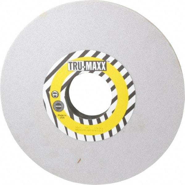 Tru-Maxx - 12" Diam x 3" Hole x 1" Thick, J Hardness, 60 Grit Surface Grinding Wheel - Aluminum Oxide, Type 1, Medium Grade, 2,705 Max RPM, Vitrified Bond, No Recess - Apex Tool & Supply