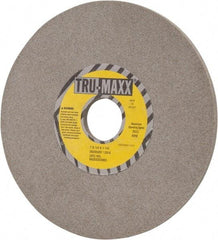 Tru-Maxx - 7" Diam x 1-1/4" Hole x 1/4" Thick, K Hardness, 120 Grit Surface Grinding Wheel - Aluminum Oxide, Type 1, Fine Grade, 3,600 Max RPM, Vitrified Bond, No Recess - Apex Tool & Supply
