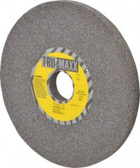 Tru-Maxx - 7" Diam x 1-1/4" Hole x 1/2" Thick, J Hardness, 46 Grit Surface Grinding Wheel - Aluminum Oxide, Type 1, Coarse Grade, 3,600 Max RPM, Vitrified Bond, No Recess - Apex Tool & Supply