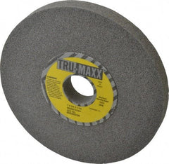 Tru-Maxx - 7" Diam x 1-1/4" Hole x 3/4" Thick, I Hardness, 60 Grit Surface Grinding Wheel - Aluminum Oxide, Type 1, Medium Grade, 3,600 Max RPM, Vitrified Bond, No Recess - Apex Tool & Supply