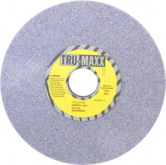 Tru-Maxx - 7" Diam x 1-1/4" Hole x 1" Thick, H Hardness, 46 Grit Surface Grinding Wheel - Aluminum Oxide, Type 1, Coarse Grade, 3,600 Max RPM, Vitrified Bond, No Recess - Apex Tool & Supply