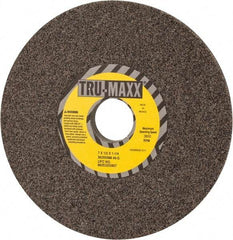 Tru-Maxx - 7" Diam x 1-1/4" Hole x 1/2" Thick, G Hardness, 46 Grit Surface Grinding Wheel - Aluminum Oxide, Type 1, Coarse Grade, 3,600 Max RPM, Vitrified Bond, No Recess - Apex Tool & Supply