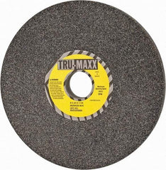 Tru-Maxx - 8" Diam x 1-1/4" Hole x 3/4" Thick, K Hardness, 46 Grit Surface Grinding Wheel - Aluminum Oxide, Type 1, Coarse Grade, 3,600 Max RPM, Vitrified Bond, No Recess - Apex Tool & Supply