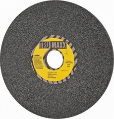 Tru-Maxx - 8" Diam x 1-1/4" Hole x 1/2" Thick, J Hardness, 46 Grit Surface Grinding Wheel - Aluminum Oxide, Type 1, Coarse Grade, 3,600 Max RPM, Vitrified Bond, No Recess - Apex Tool & Supply
