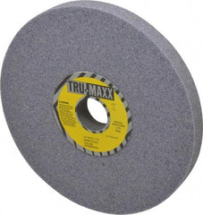 Tru-Maxx - 8" Diam x 1-1/4" Hole x 3/4" Thick, I Hardness, 46 Grit Surface Grinding Wheel - Aluminum Oxide, Type 1, Coarse Grade, 3,105 Max RPM, Vitrified Bond, No Recess - Apex Tool & Supply